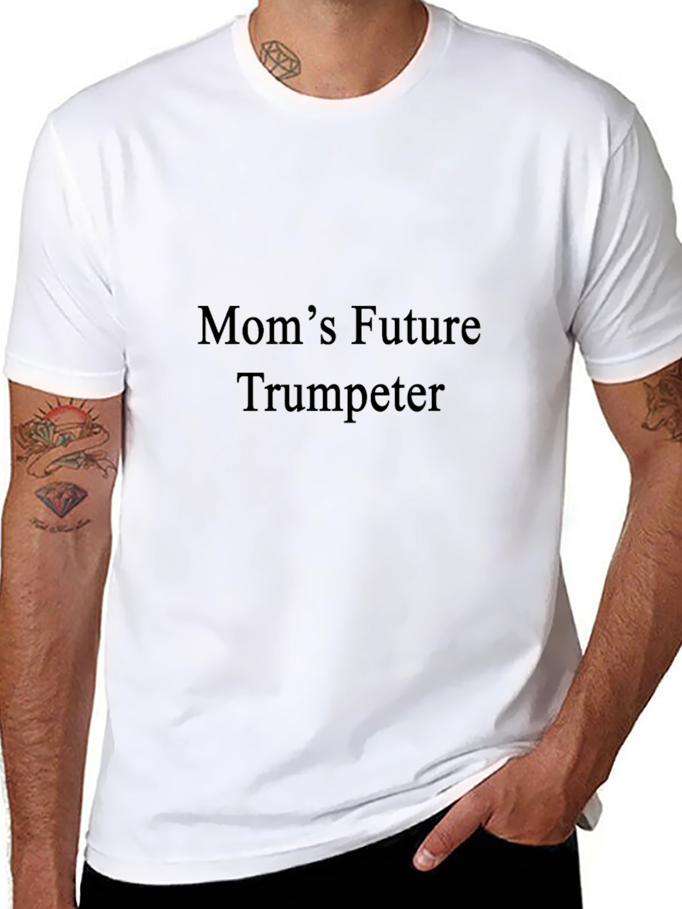 Moms Future Trumpeter T-Shirt - Musically Inclined