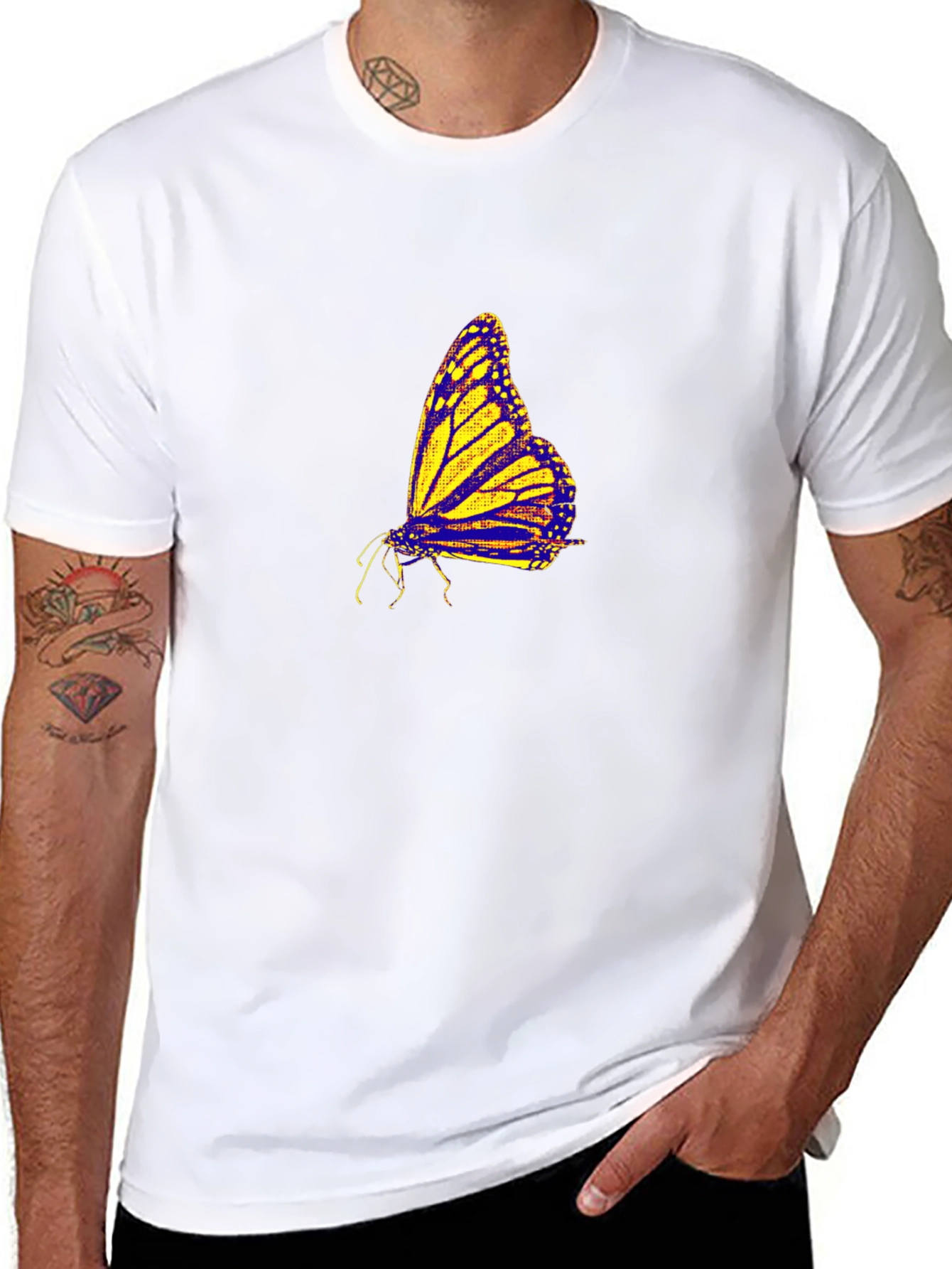 Butterfly Graphic Tee - Bold & Stylish