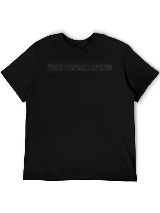 This Well Defend Black T-Shirt