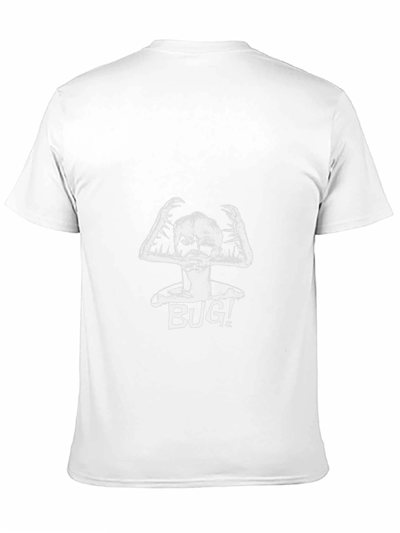Bug! Graphic Tee - Unisex Black Cotton T-Shirt