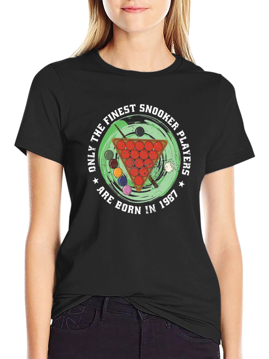 Finest Snooker Players Born in 1987 T-Shirt
