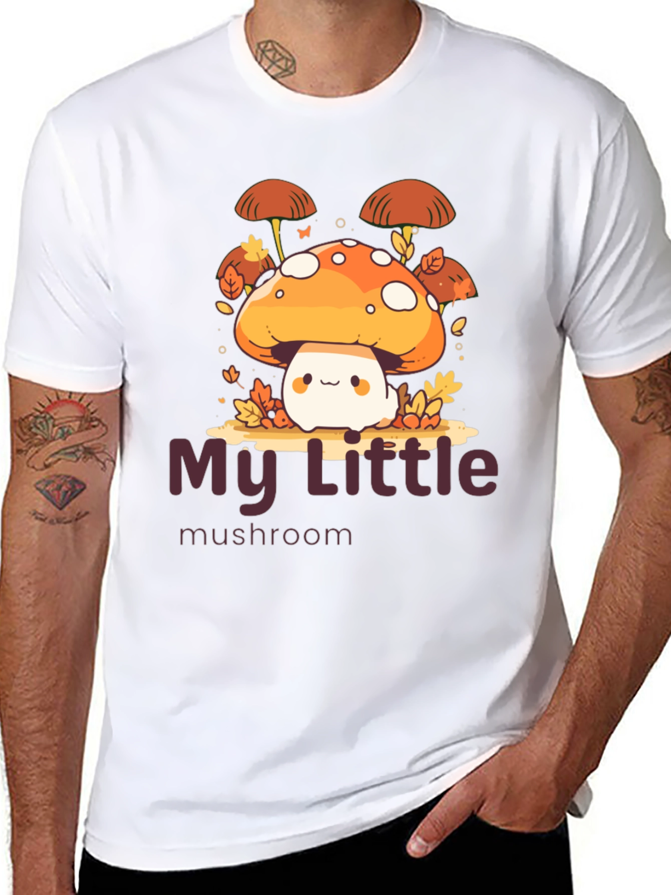 My Little Mushroom Graphic Tee