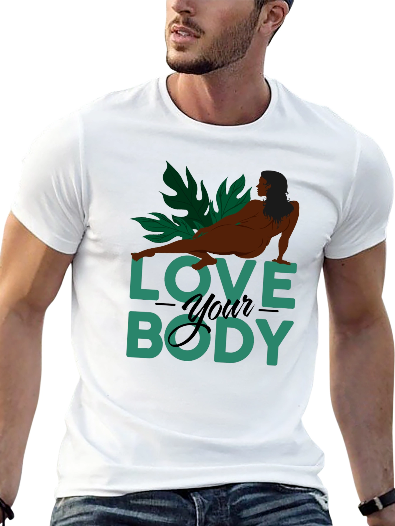 Love Your Body Graphic T-Shirt