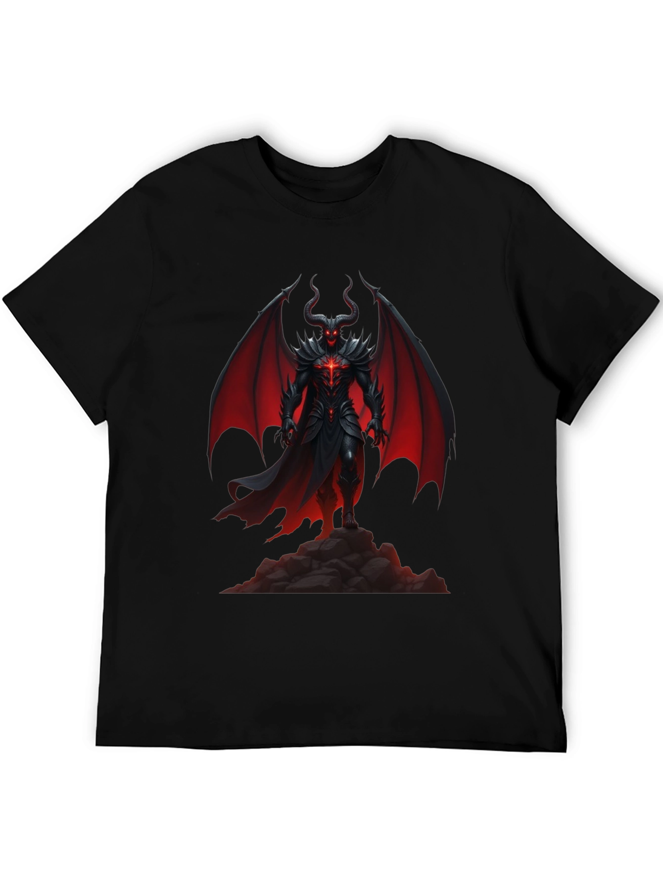 Devil King T-Shirt - Dark Fantasy Graphic Tee