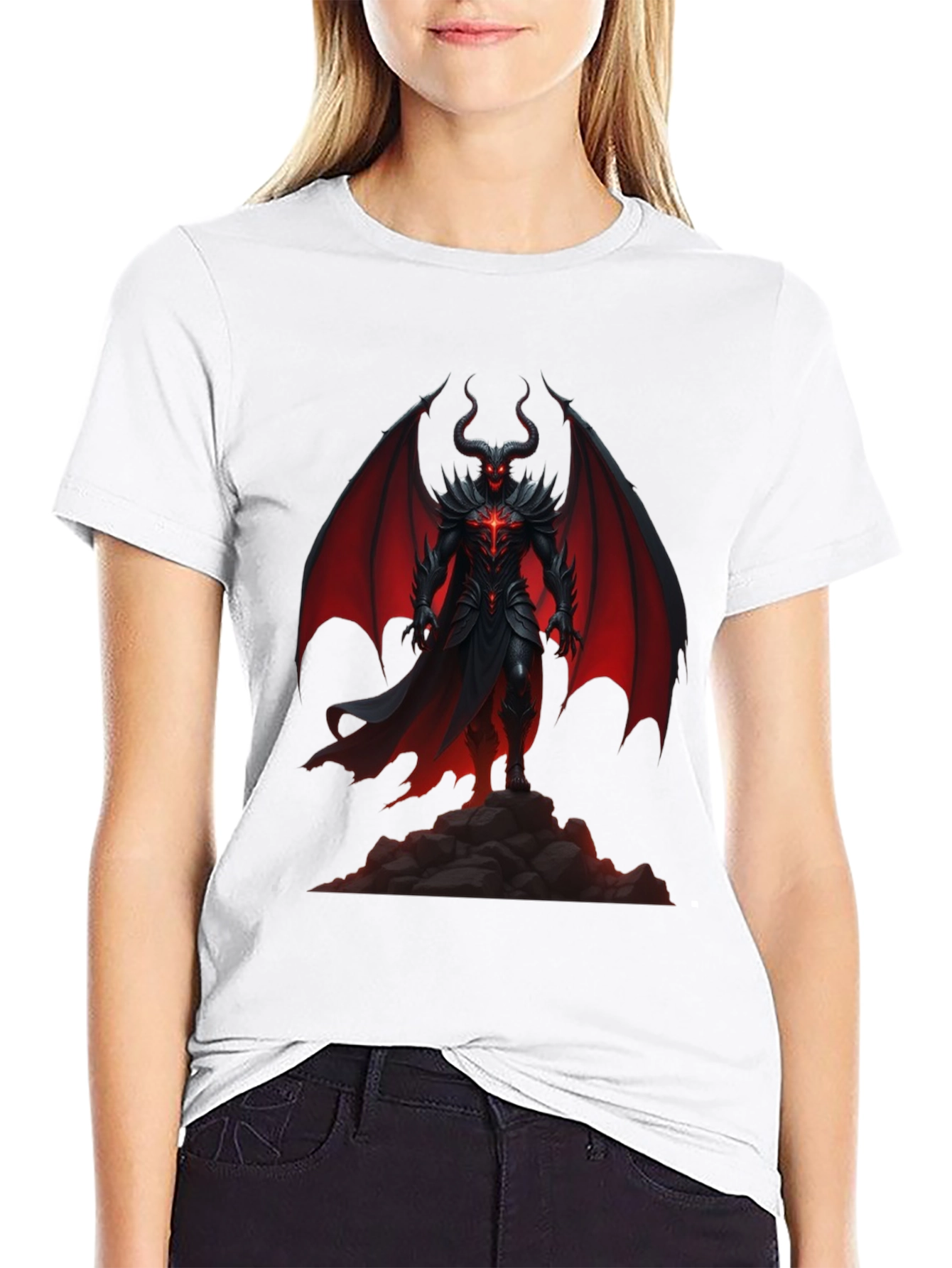 Devil King T-Shirt - Dark Fantasy Graphic Tee