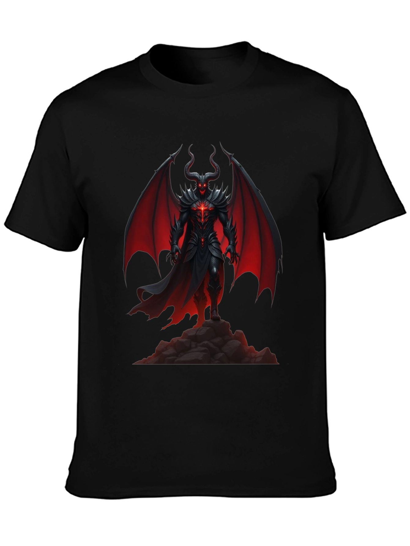 Devil King T-Shirt - Dark Fantasy Graphic Tee
