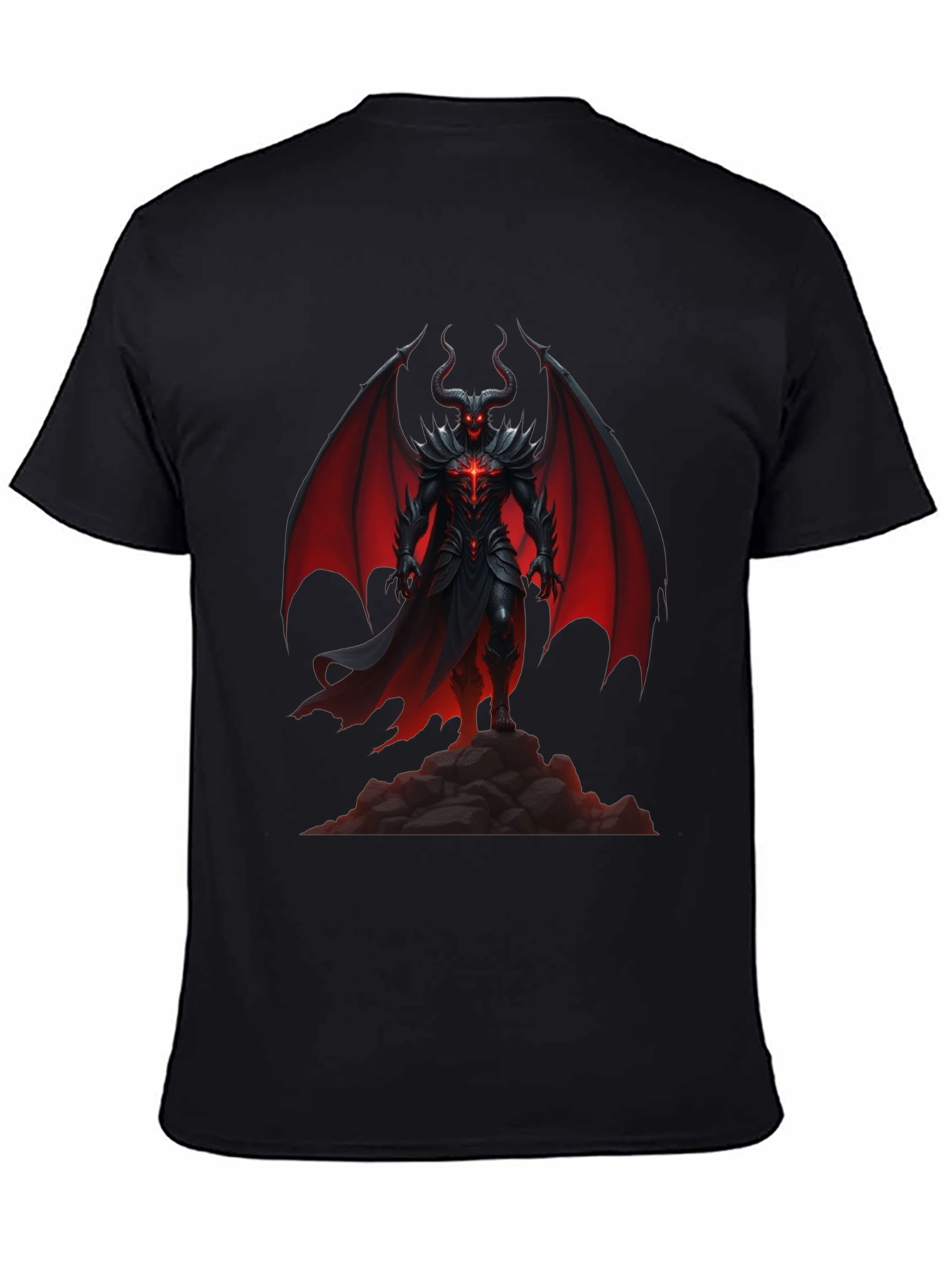 Devil King T-Shirt - Dark Fantasy Graphic Tee