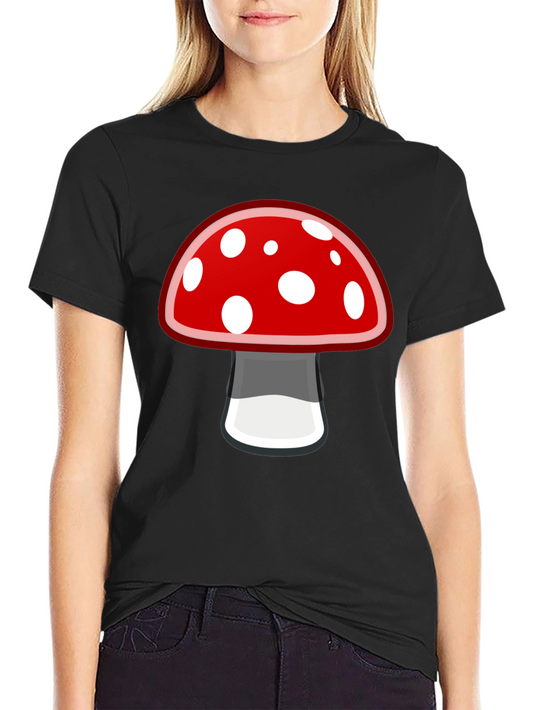 Mushroom Graphic Tee - Funky Casual Style