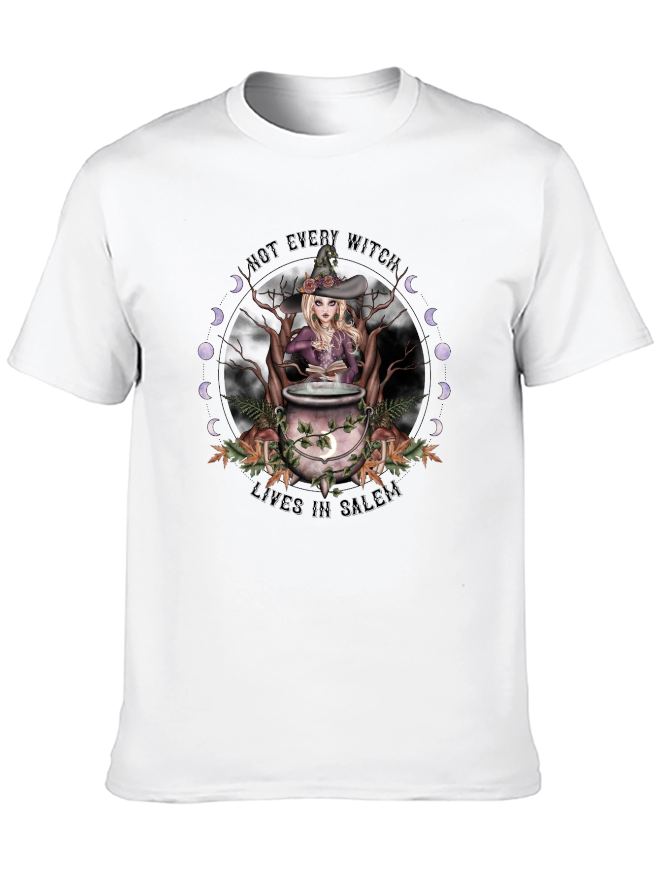 Witch Salem Cauldron T-Shirt
