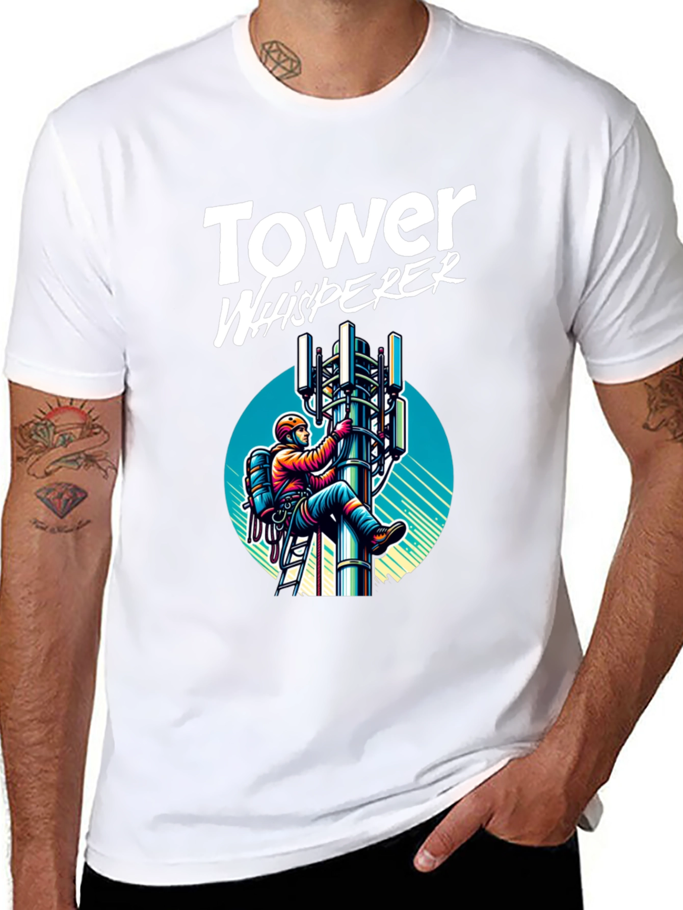 Tower Whisperer Graphic T-Shirt - Climbing Gear