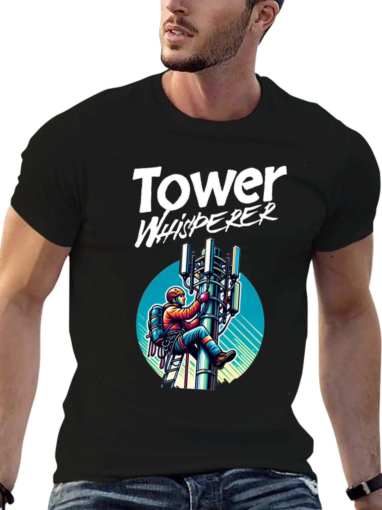 Tower Whisperer Graphic T-Shirt - Climbing Gear