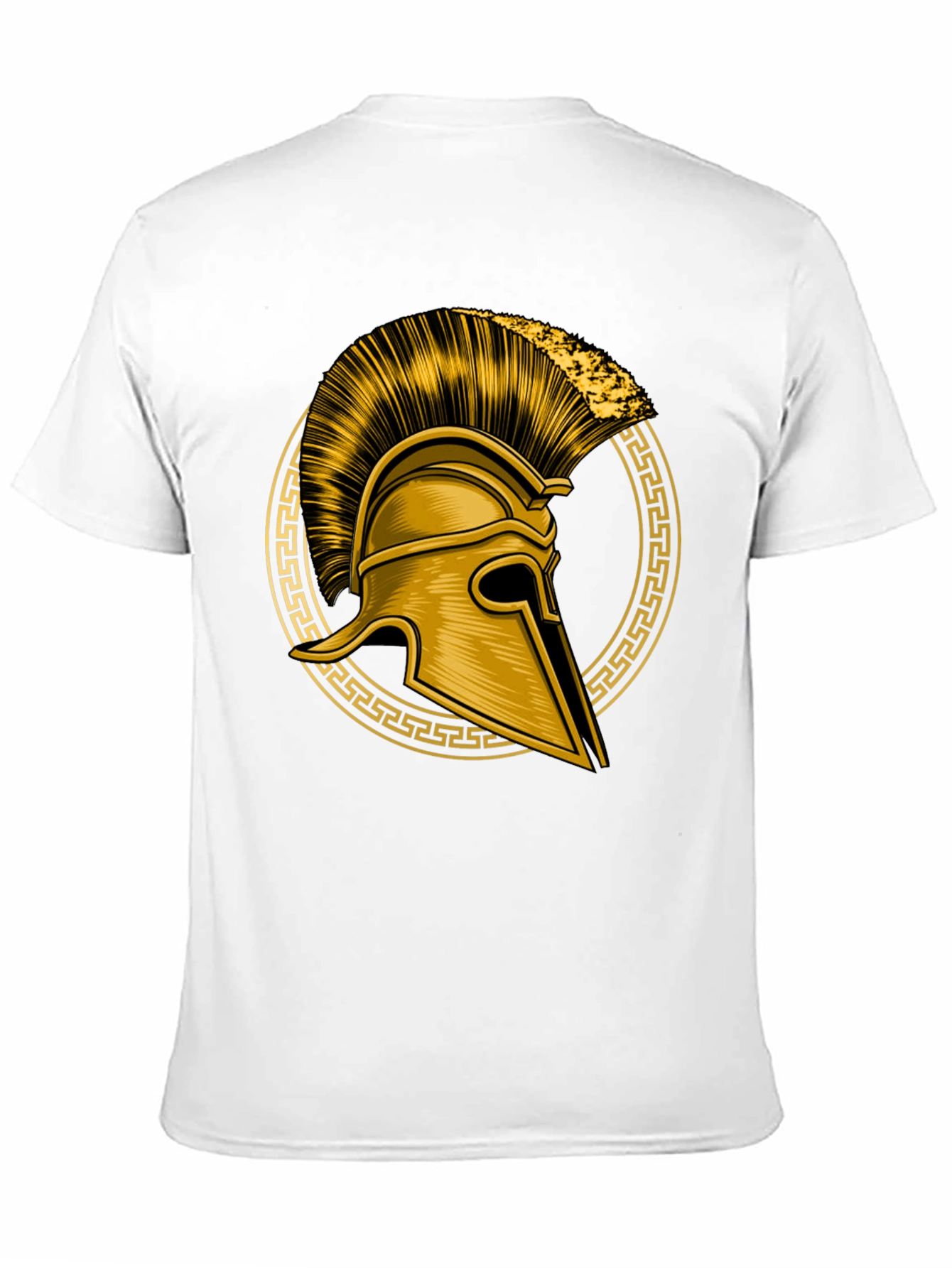 Spartan Helmet Graphic Tee - Black