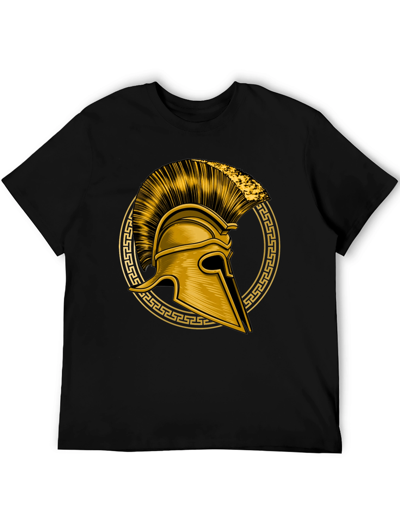 Spartan Helmet Graphic Tee - Black