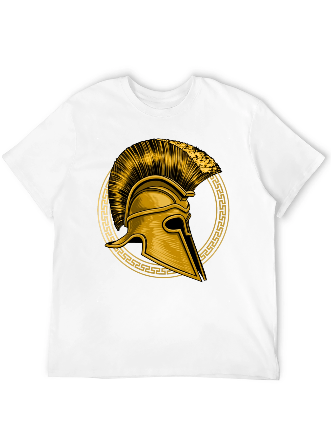 Spartan Helmet Graphic Tee - Black