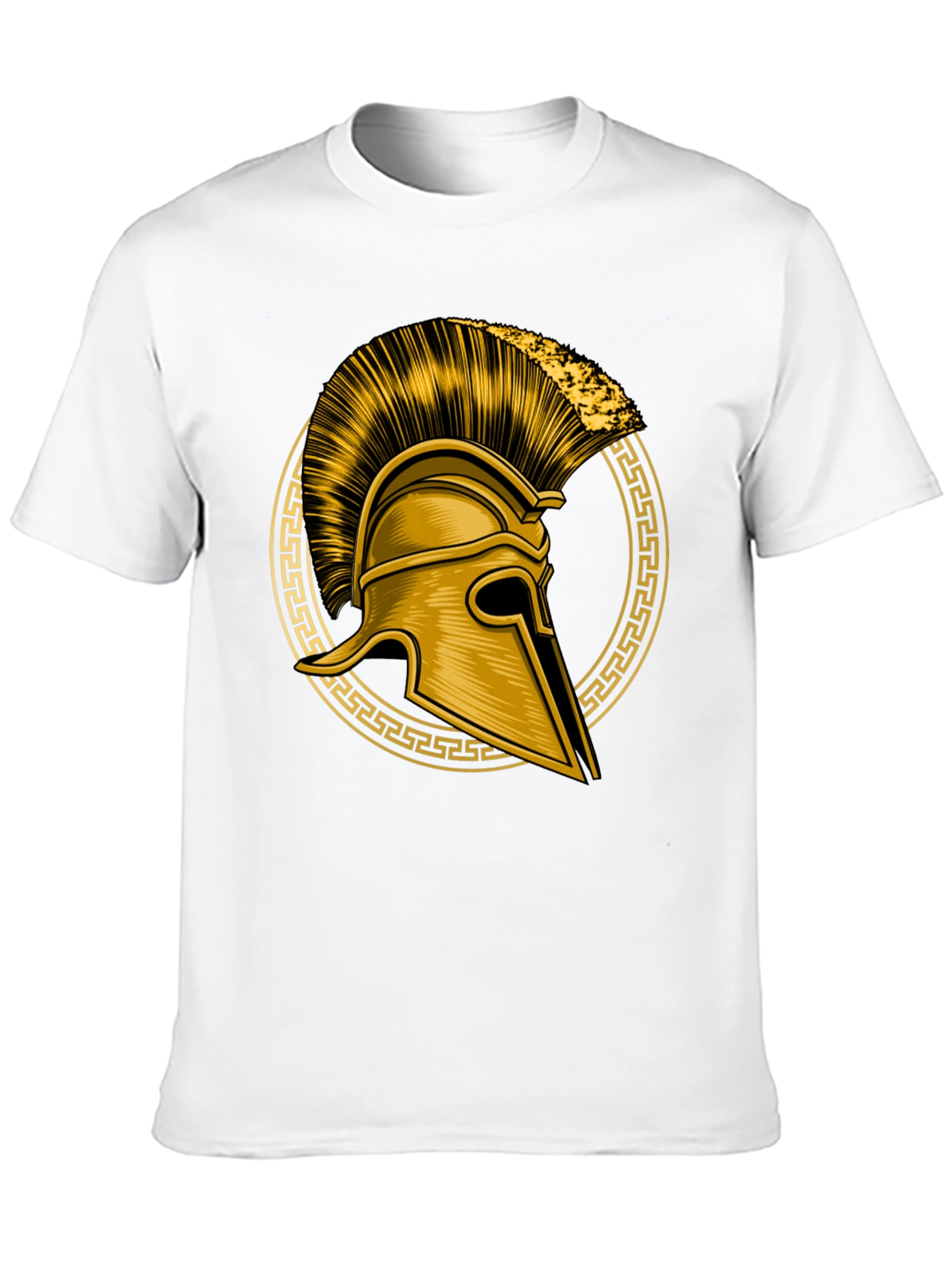Spartan Helmet Graphic Tee - Black