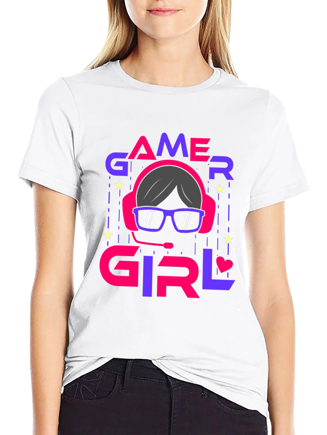 Gamer Girl T-Shirt - Cool Graphic Tee