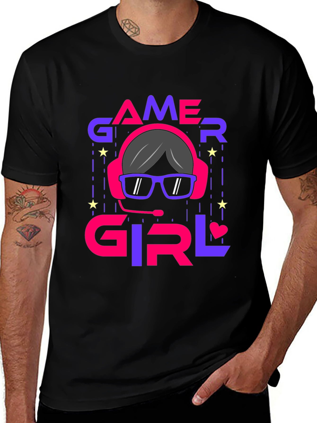 Gamer Girl T-Shirt - Cool Graphic Tee