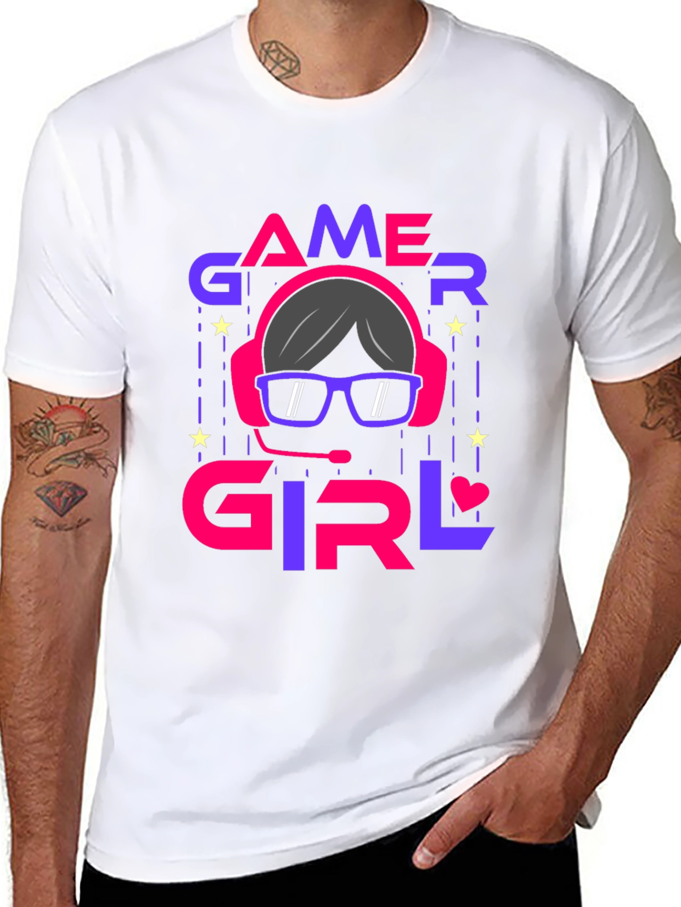 Gamer Girl T-Shirt - Cool Graphic Tee