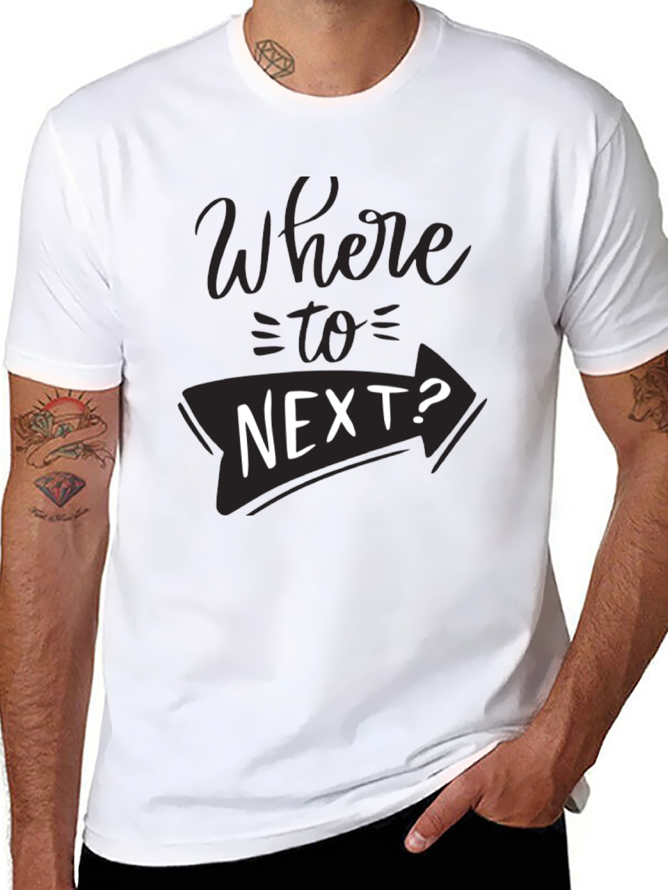 Where to Next? Graphic T-Shirt