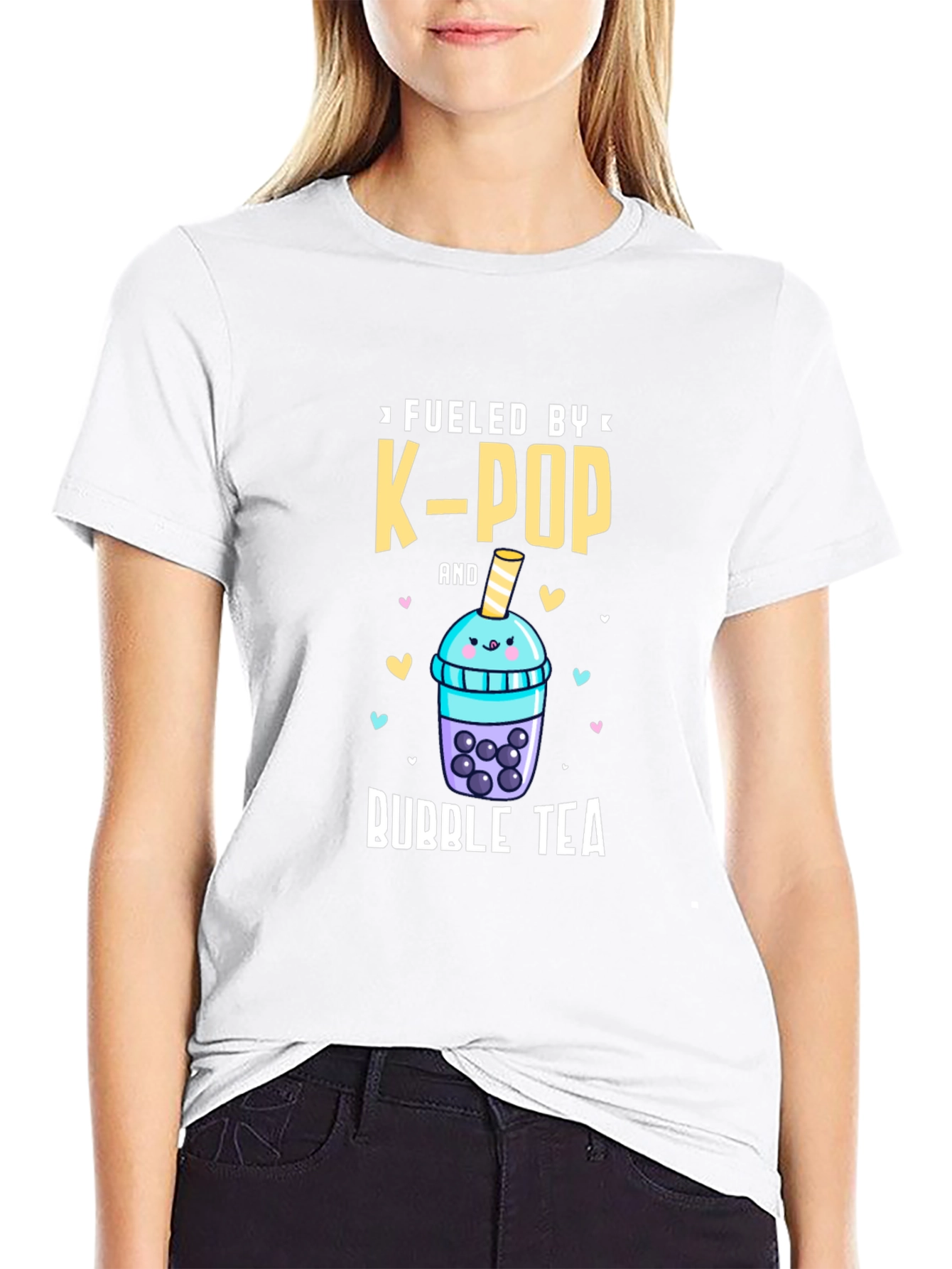 K-Pop & Bubble Tea Graphic Tee