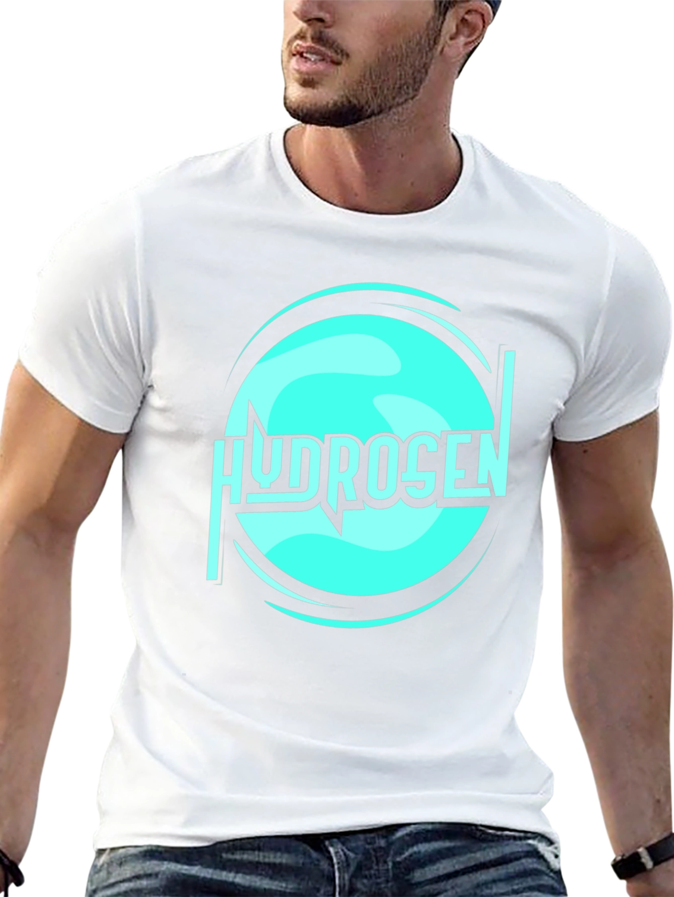 Hydrogen Graphic T-Shirt - Modern Cool Design