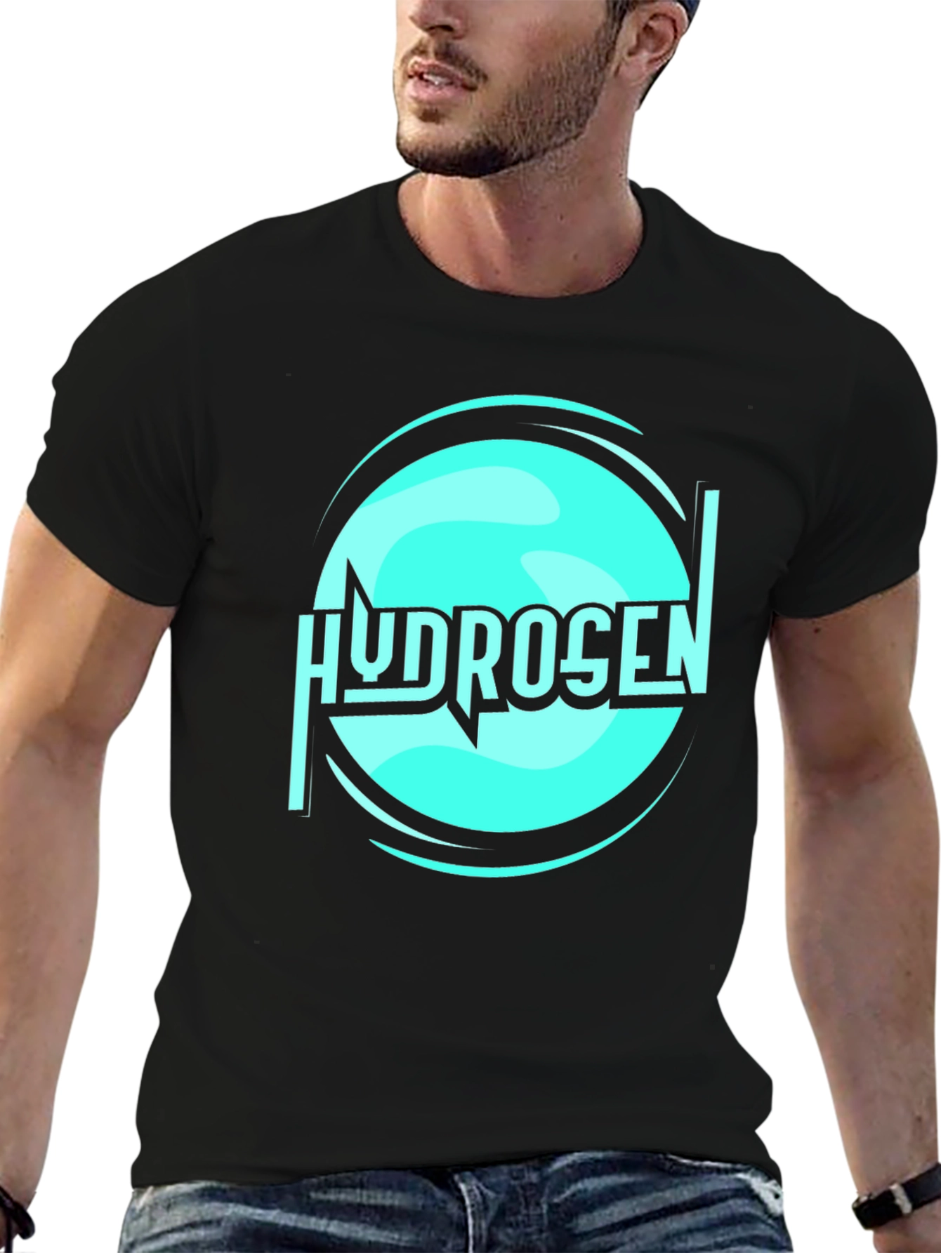 Hydrogen Graphic T-Shirt - Modern Cool Design