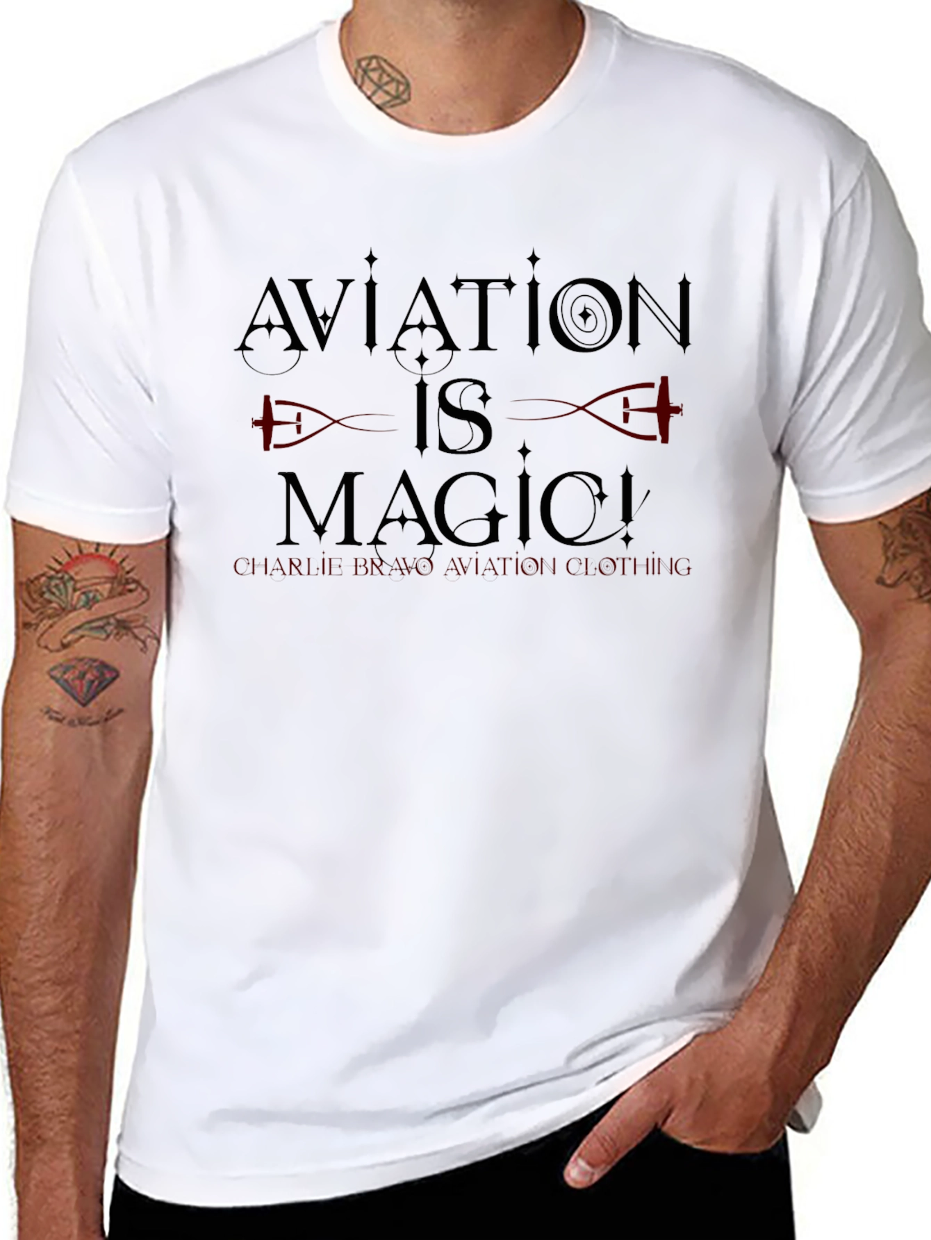 Aviation is Magic Graphic T-Shirt