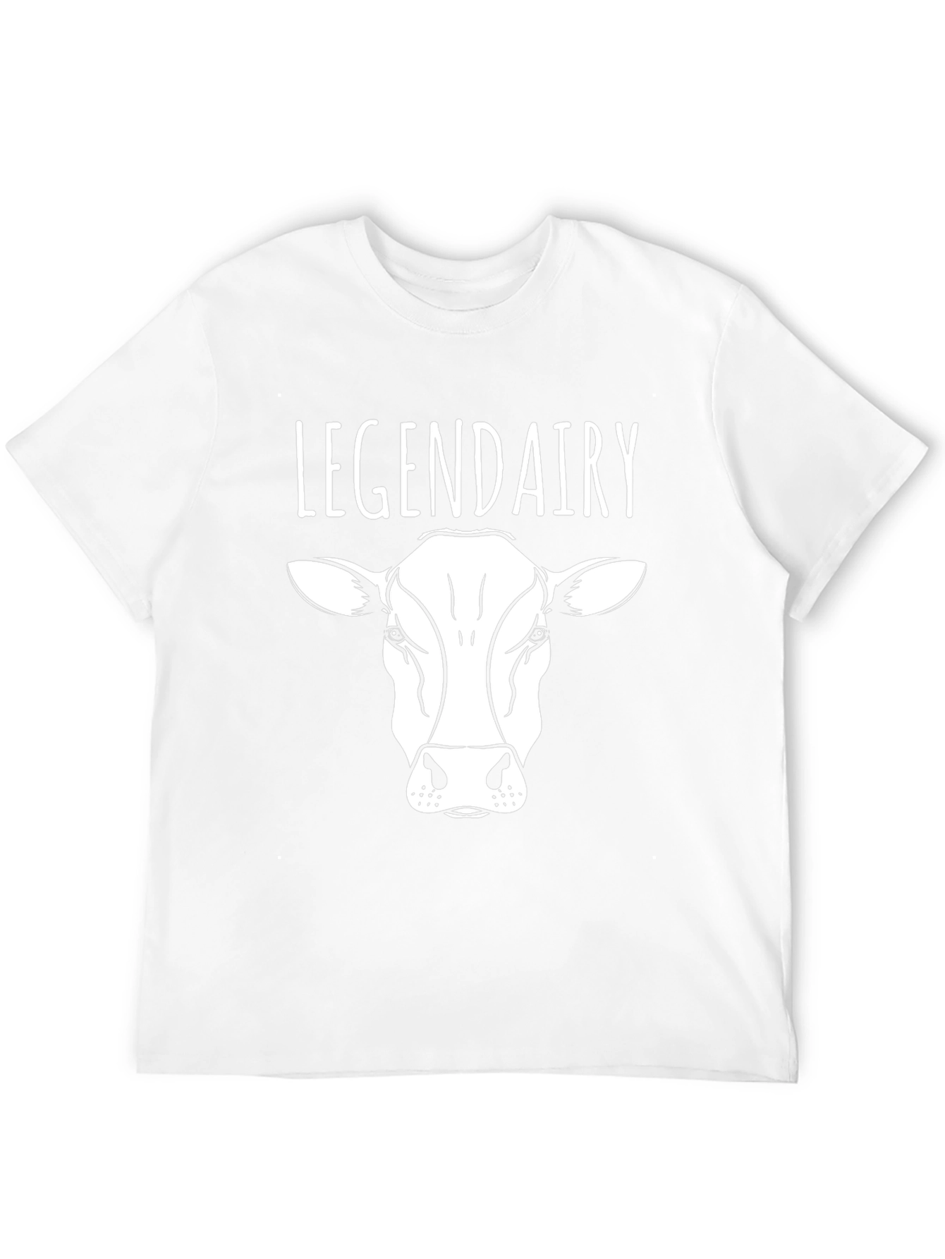 Legendairy Cow Graphic Black T-Shirt