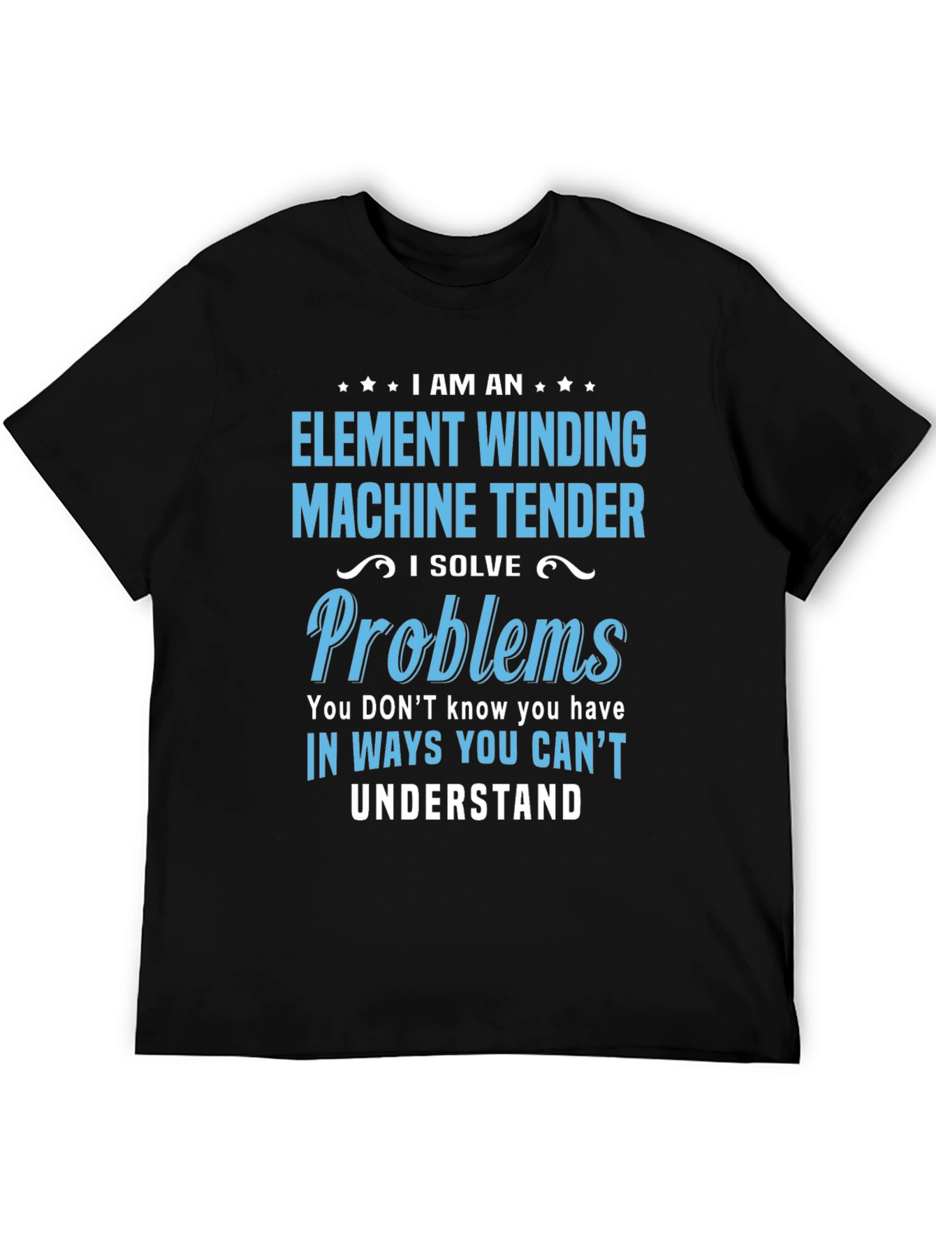 Element Winding Machine Tender T-Shirt