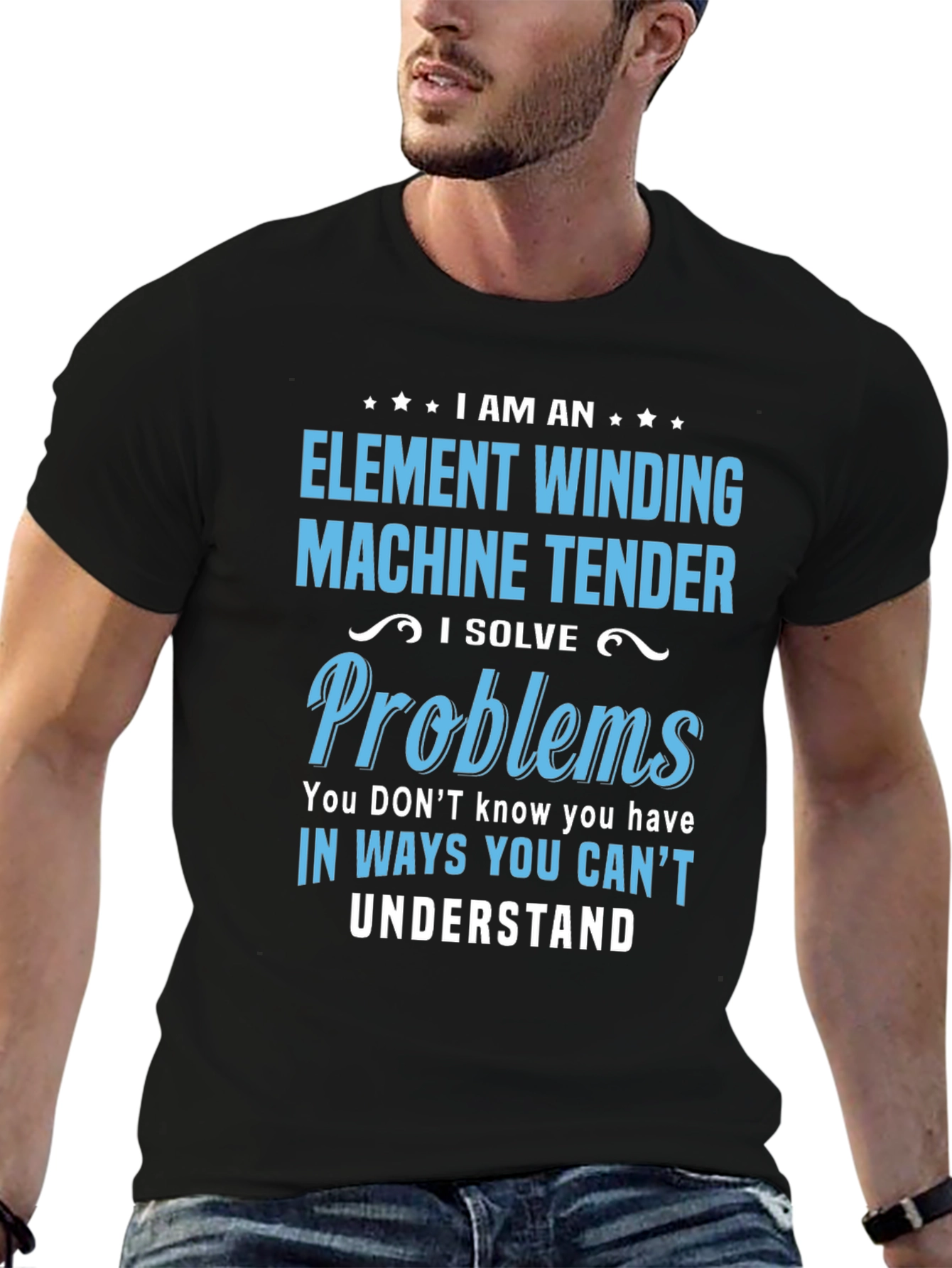 Element Winding Machine Tender T-Shirt