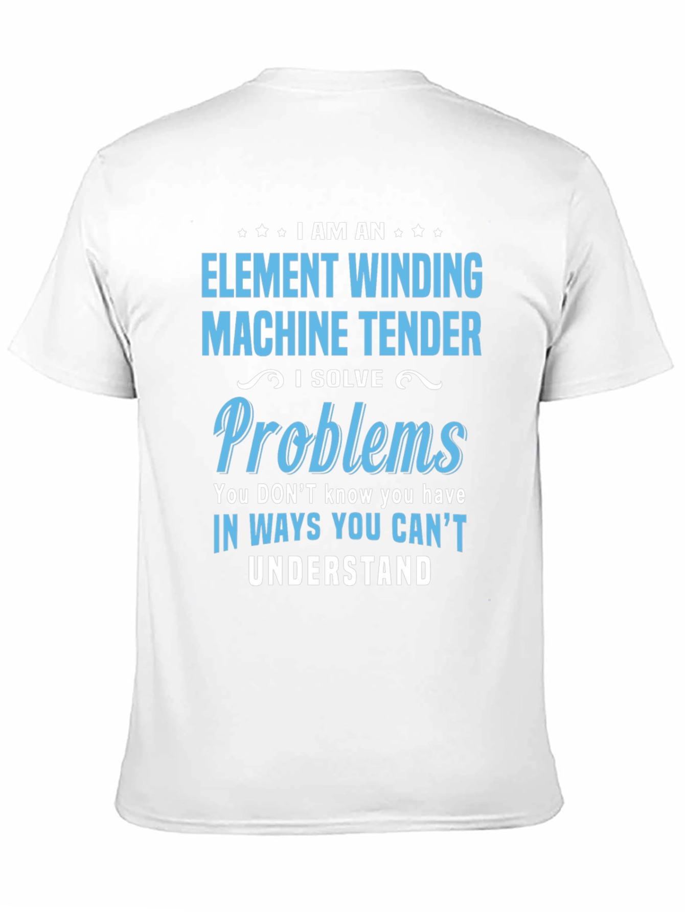 Element Winding Machine Tender T-Shirt