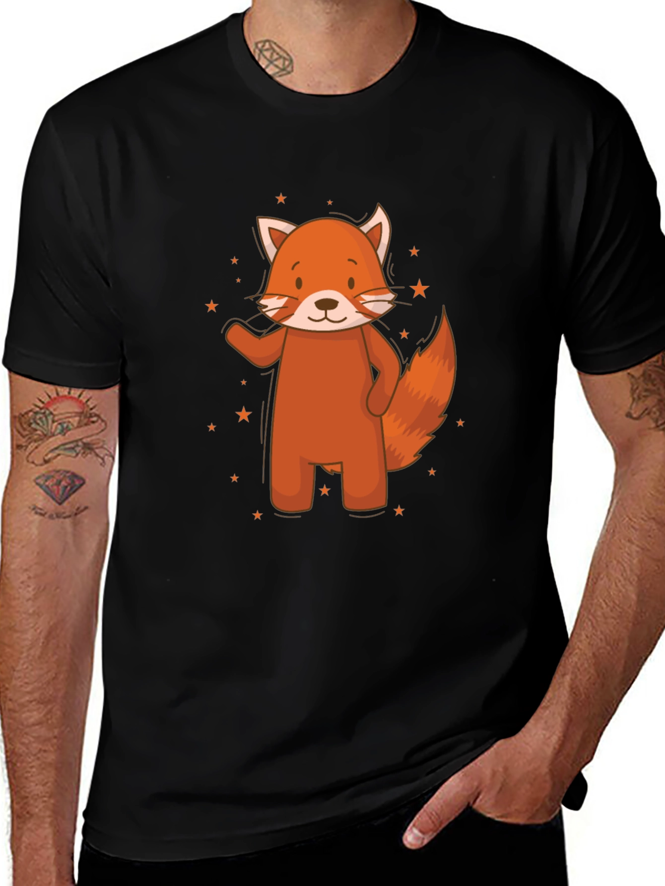 Cute Red Panda Graphic T-Shirt
