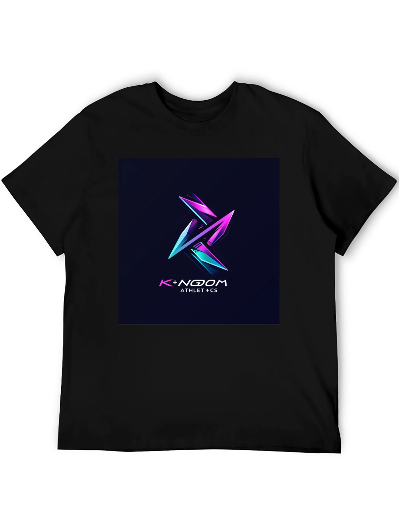 K+ NOQM Athlete CS Black Graphic Tee