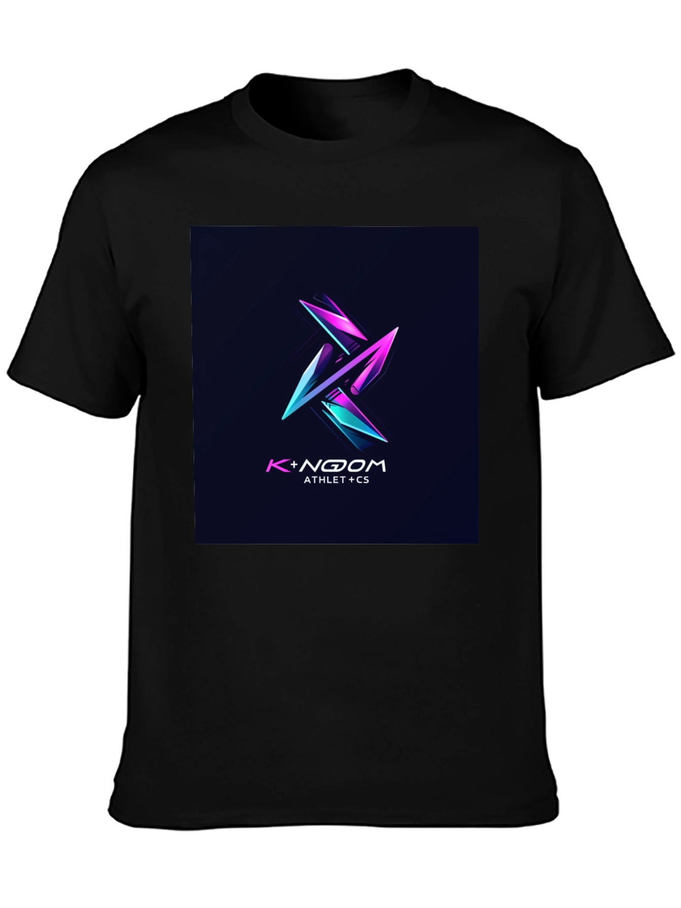K+ NOQM Athlete CS Black Graphic Tee