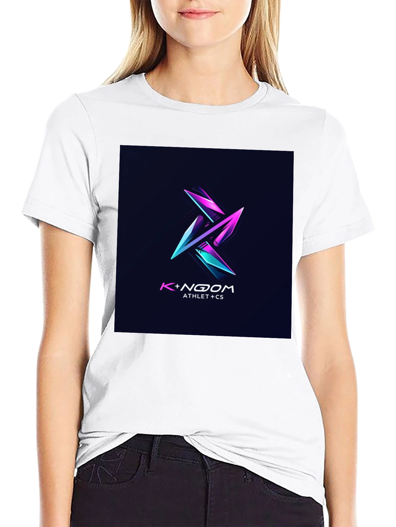 K+ NOQM Athlete CS Black Graphic Tee