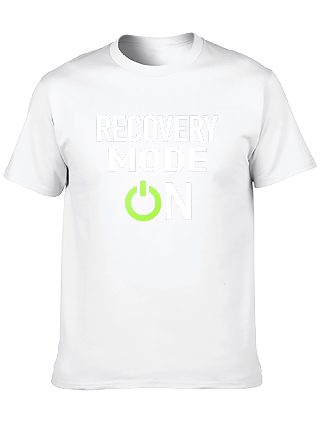 Recovery Mode On Black T-Shirt