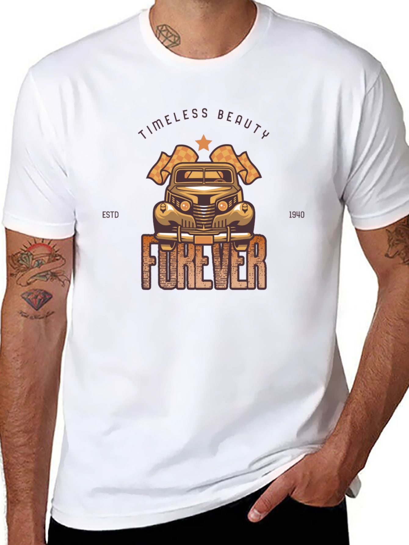 Timeless Beauty Classic Car T-Shirt