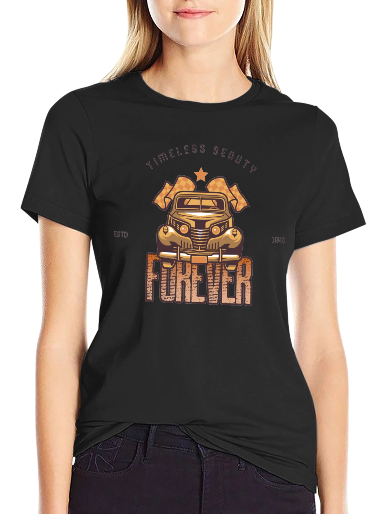 Timeless Beauty Classic Car T-Shirt