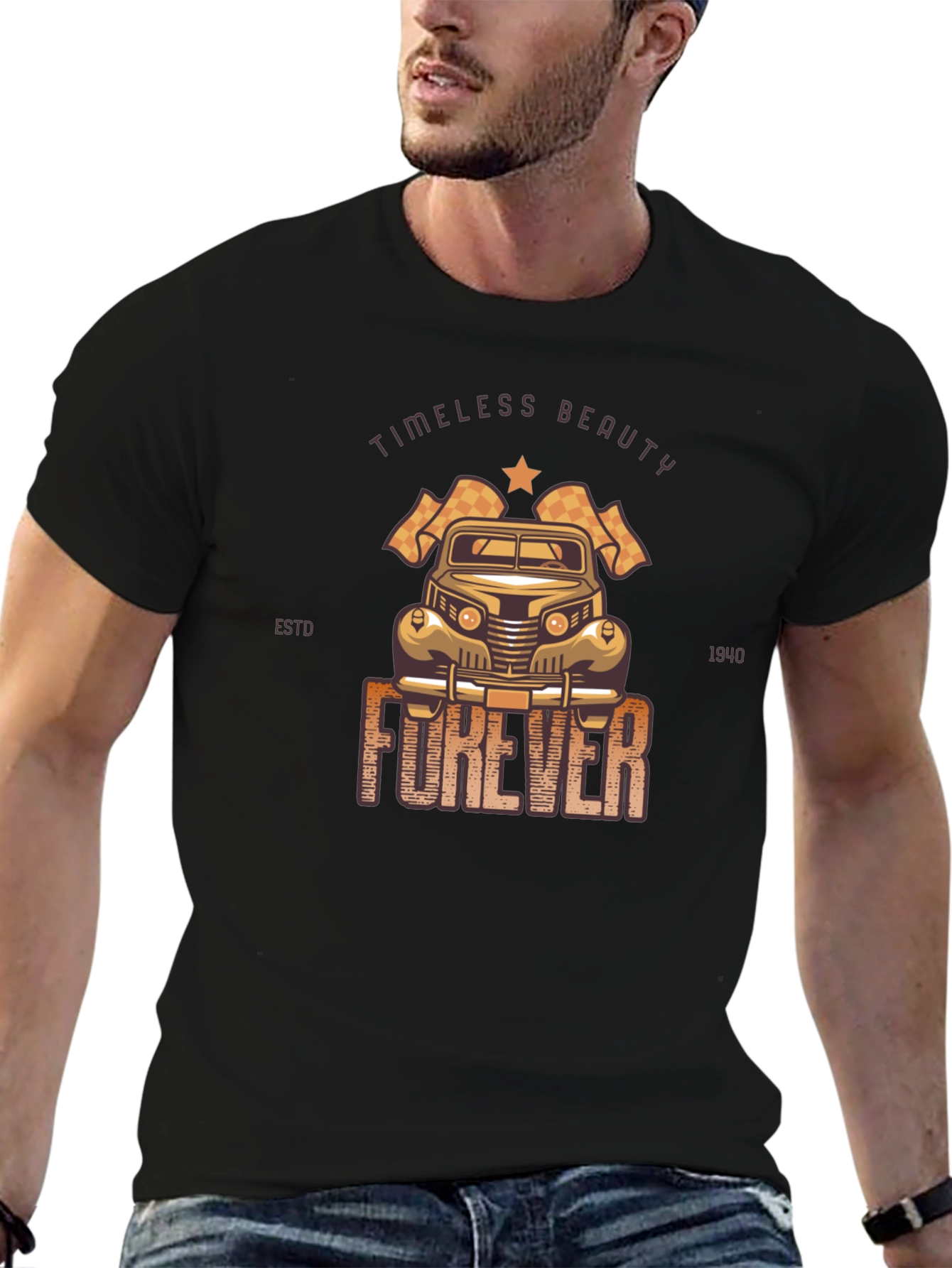 Timeless Beauty Classic Car T-Shirt