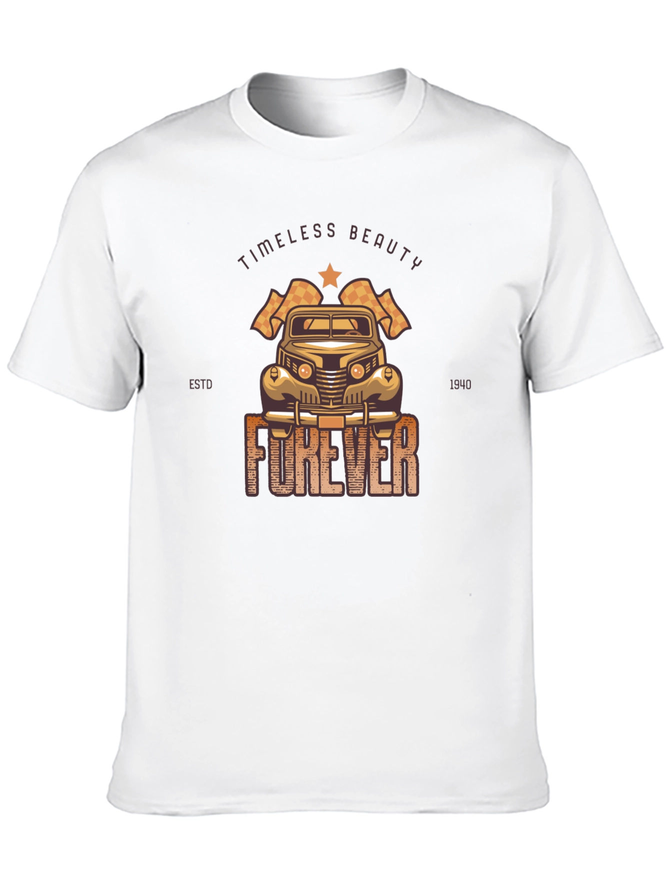 Timeless Beauty Classic Car T-Shirt