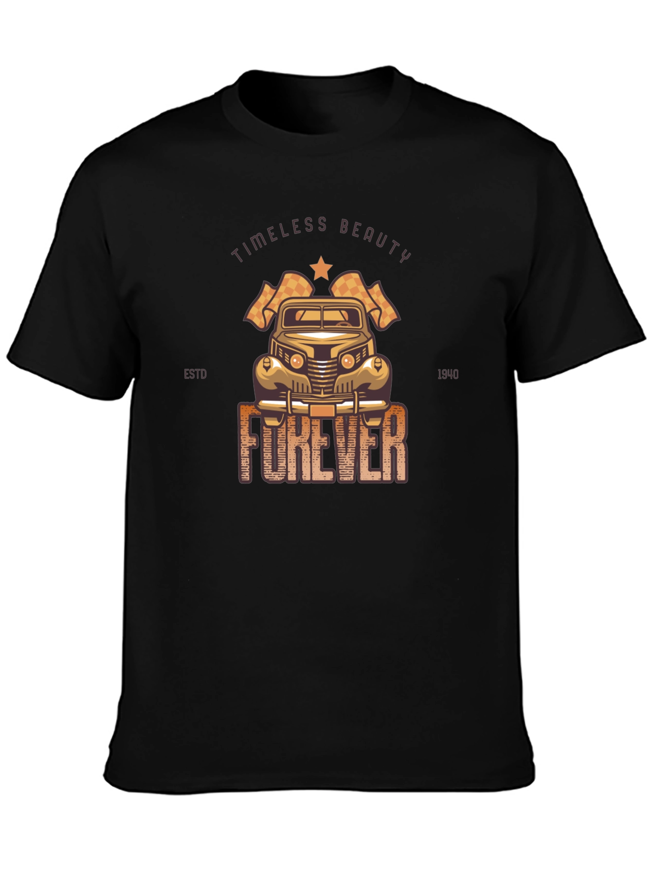 Timeless Beauty Classic Car T-Shirt