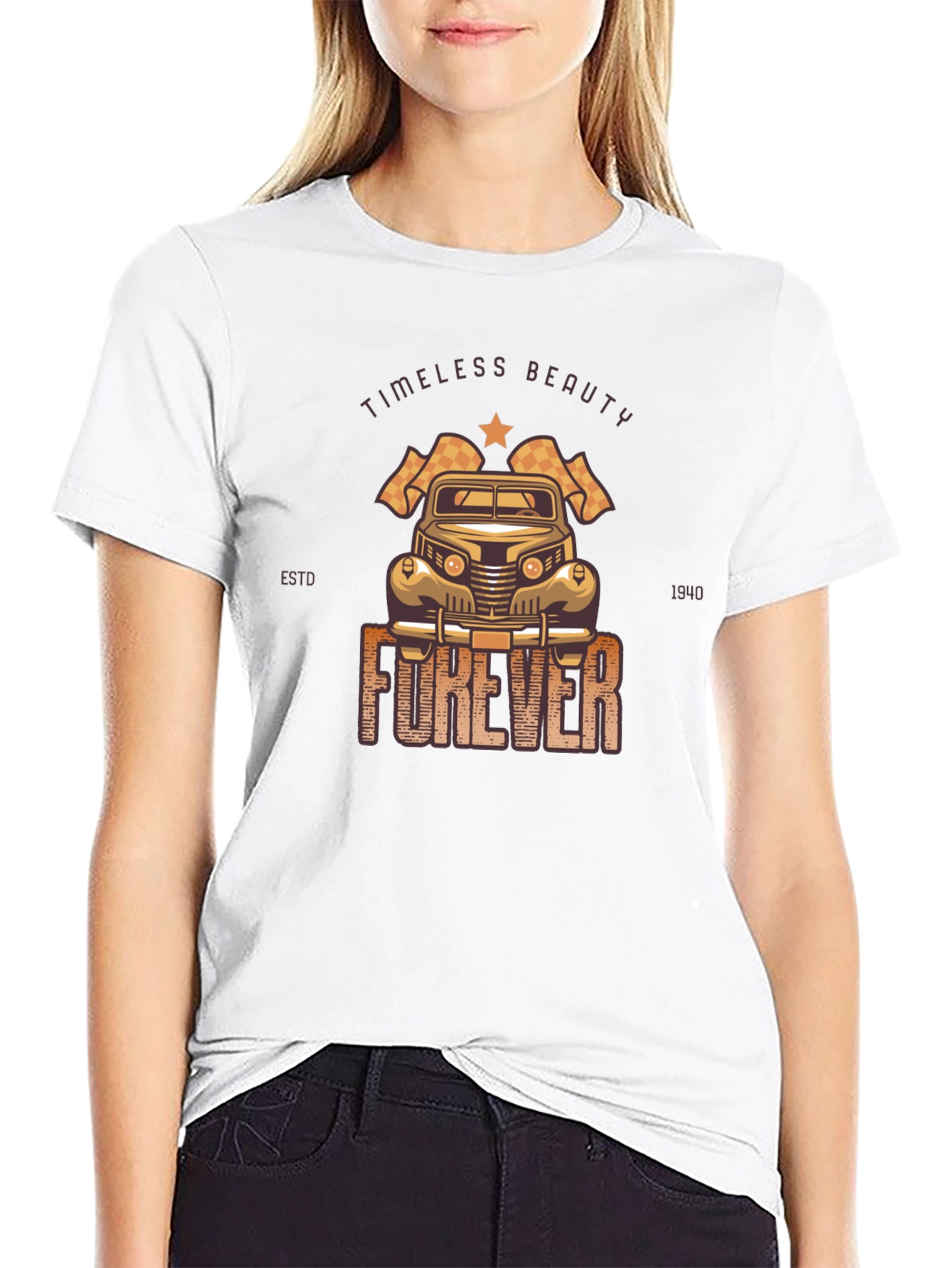 Timeless Beauty Classic Car T-Shirt