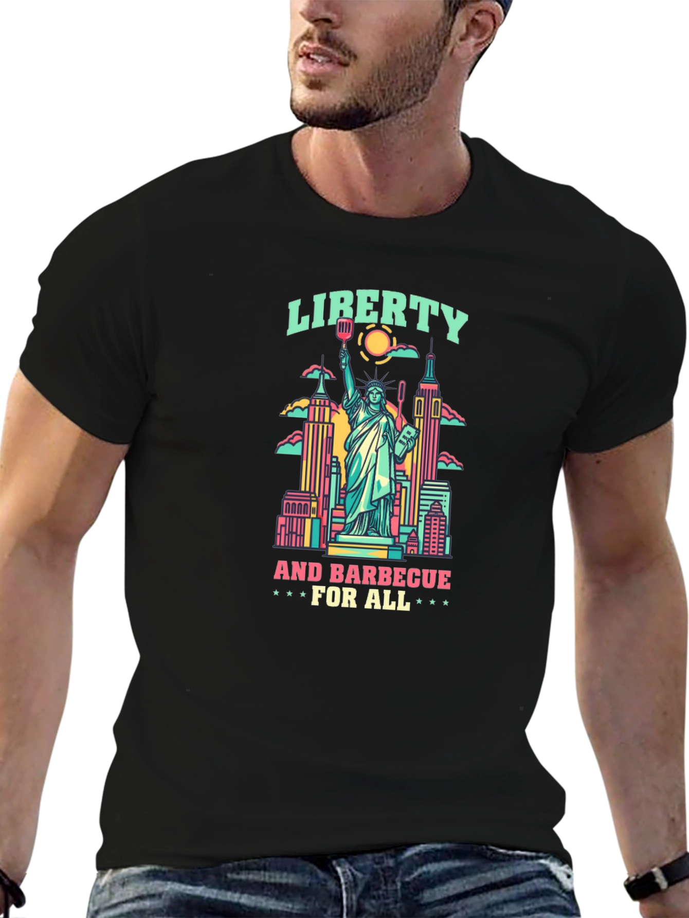 Liberty and Barbecue T-Shirt
