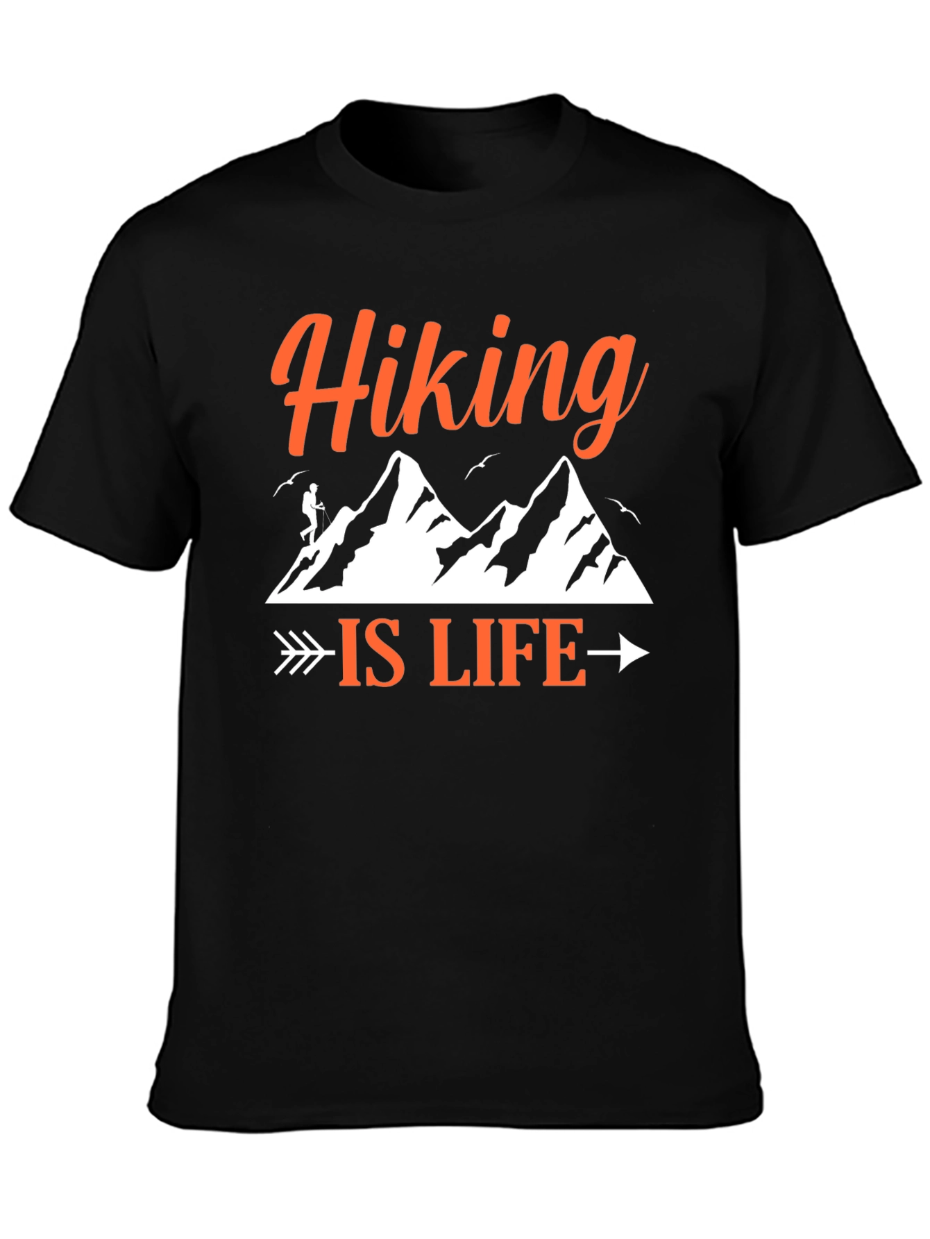 Hiking is Life Graphic T-Shirt