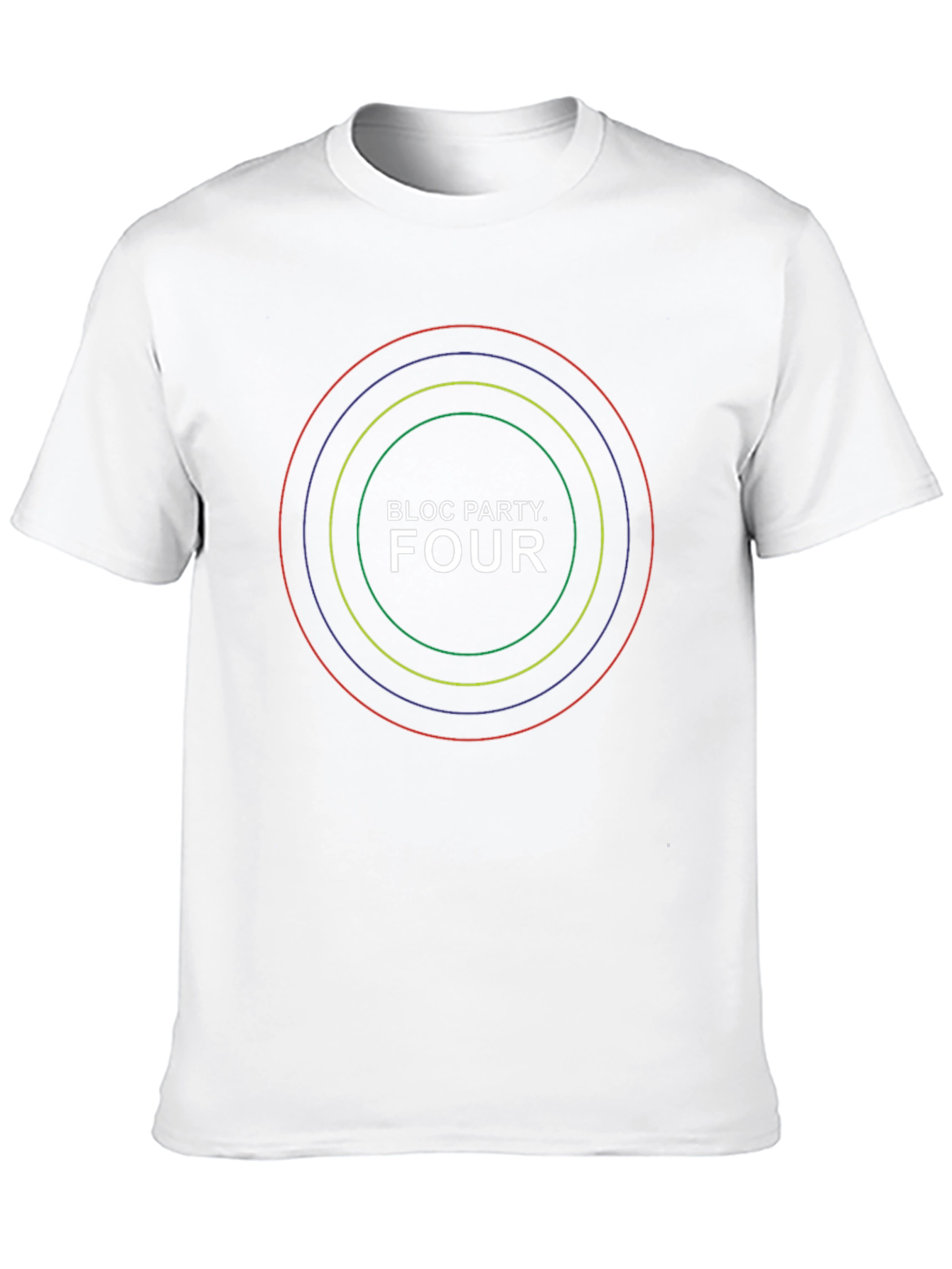 Bloc Party FOUR Black Graphic T-Shirt