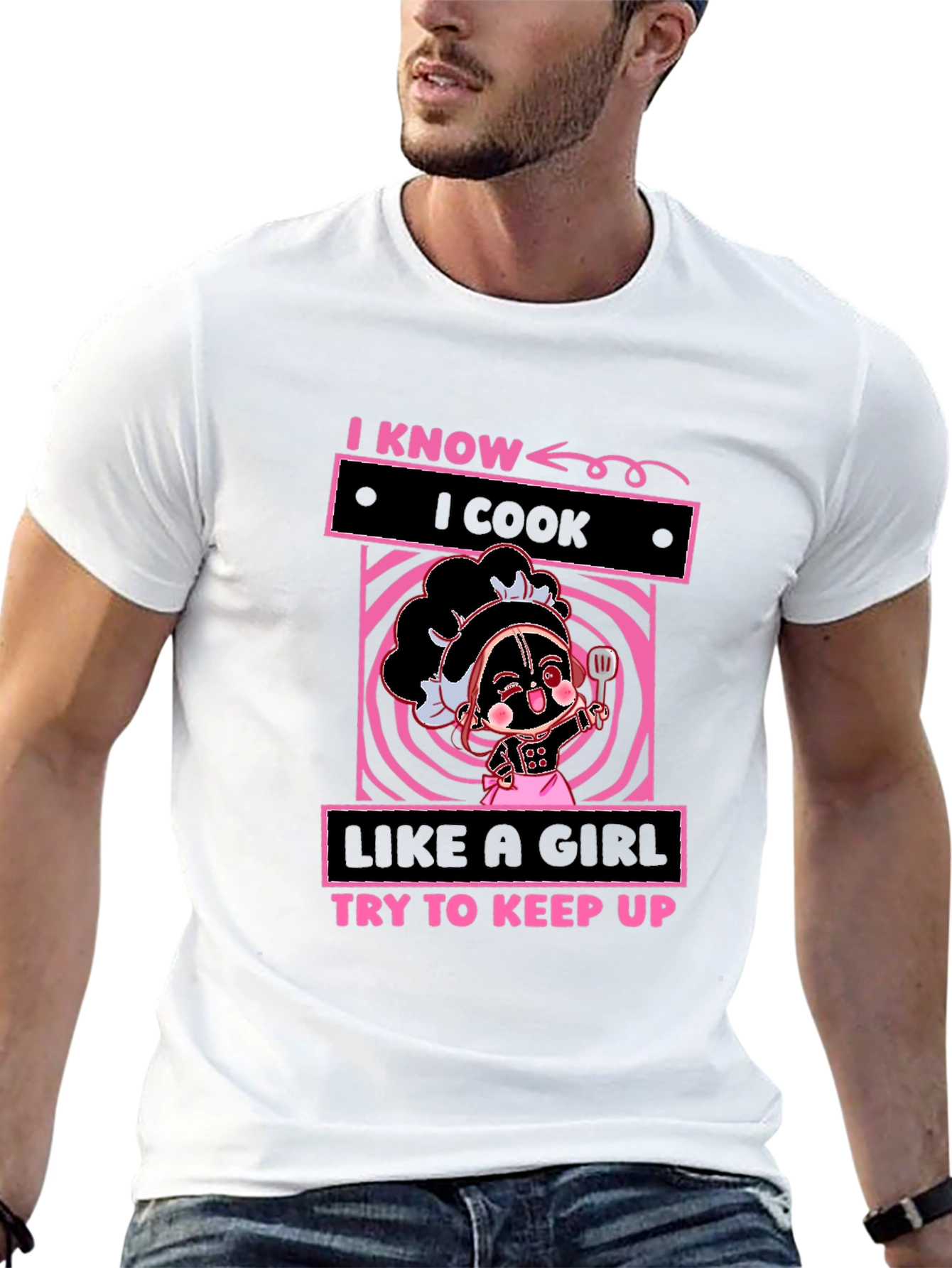 I Know I Cook Like A Girl T-Shirt