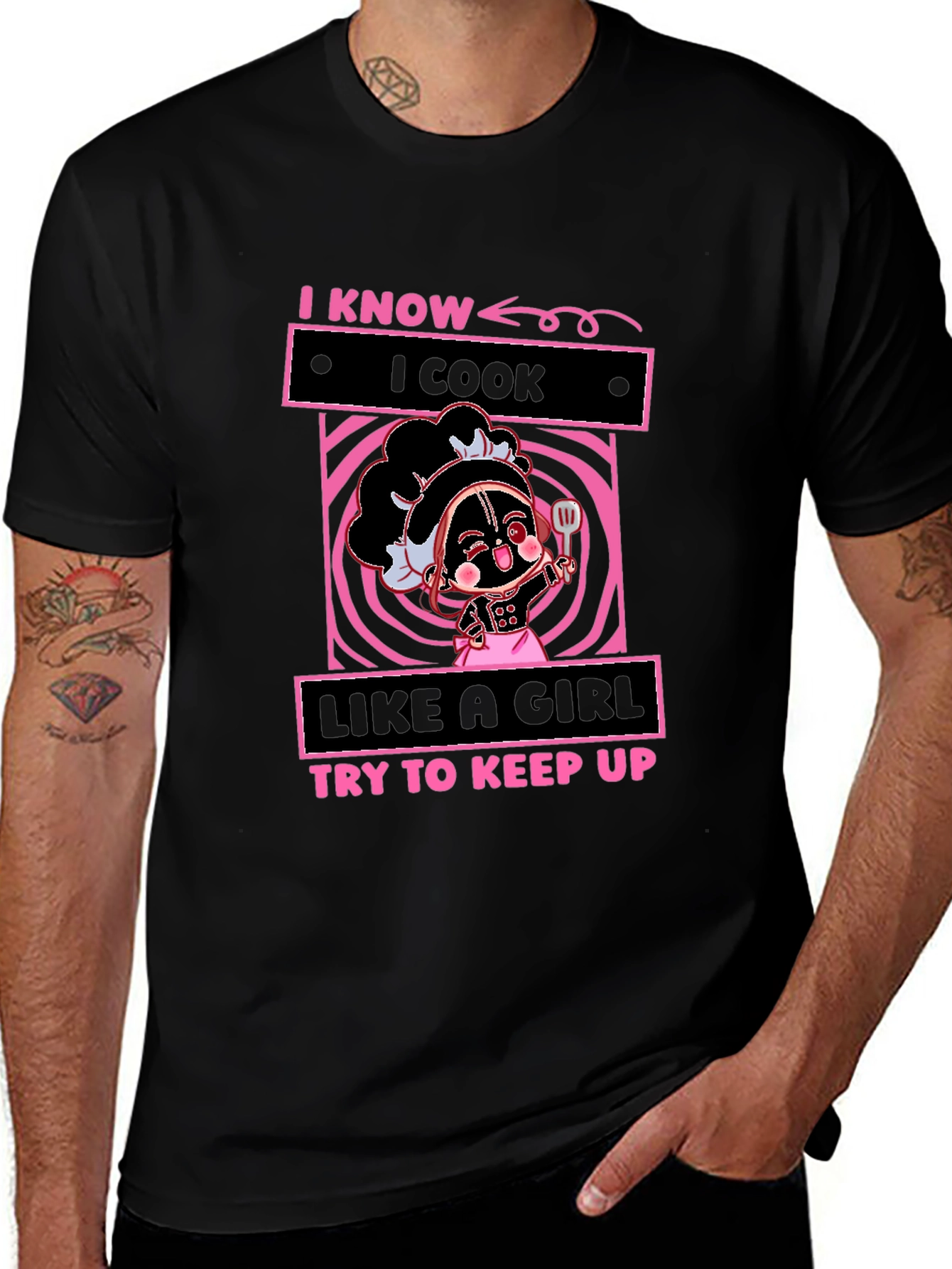 I Know I Cook Like A Girl T-Shirt
