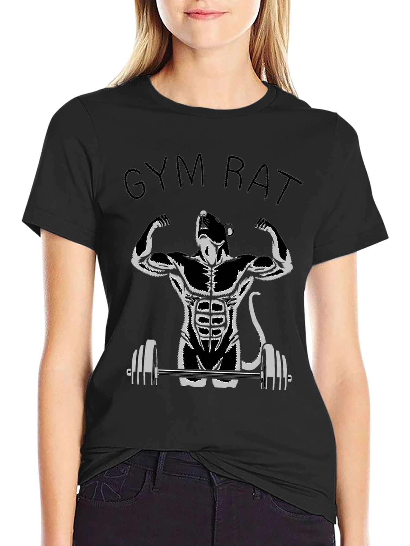 Gym Rat T-Shirt - Funny Workout Tee