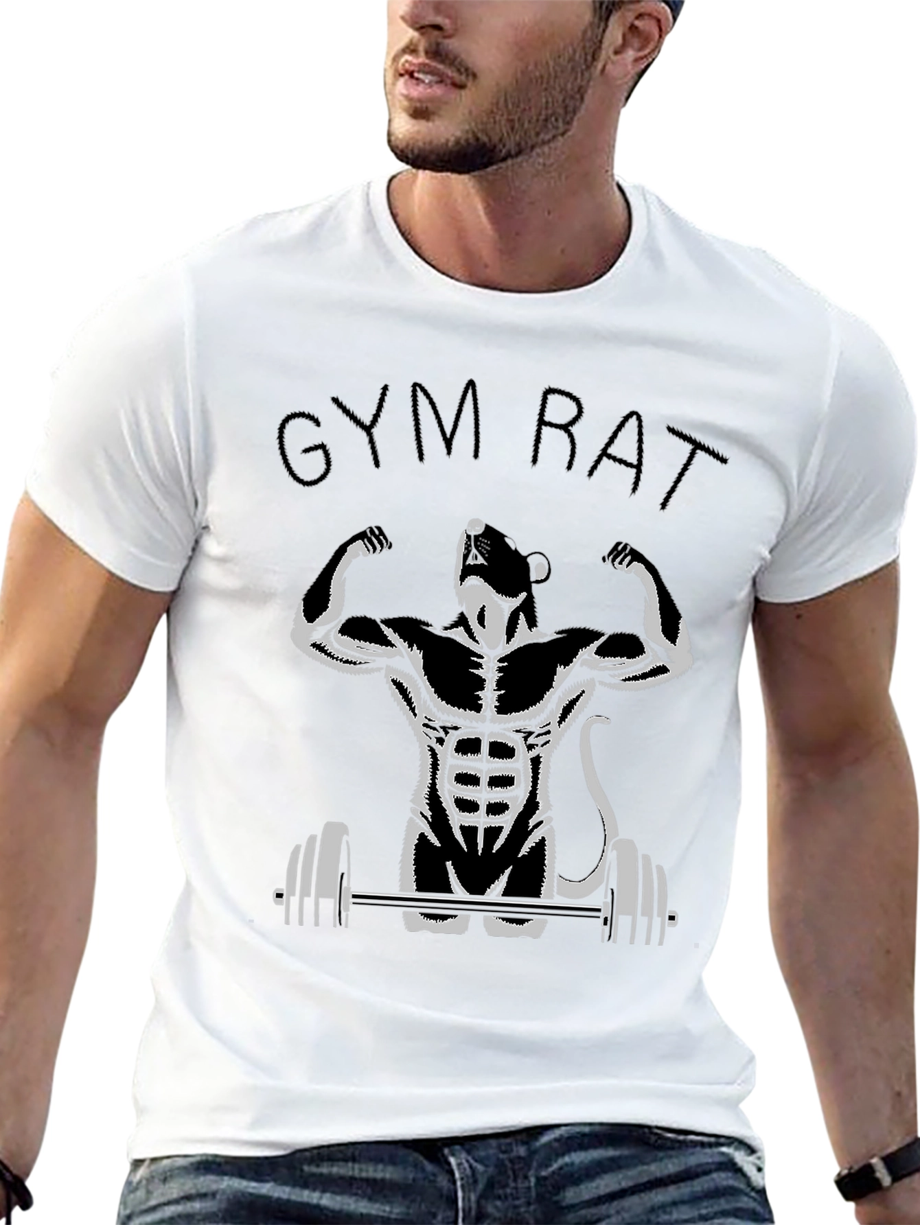 Gym Rat T-Shirt - Funny Workout Tee