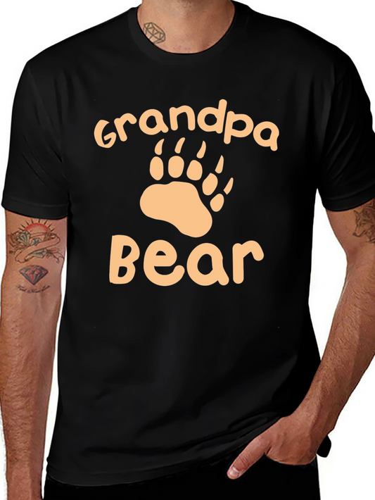 Grandpa Bear Graphic T-Shirt